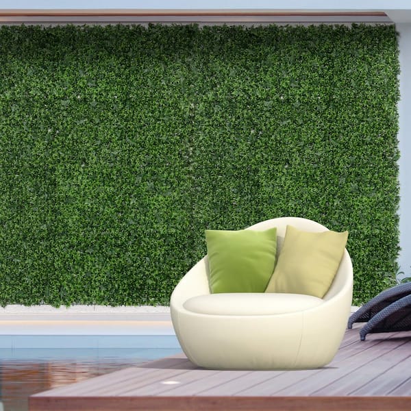 Faux Hedge Wall Panels