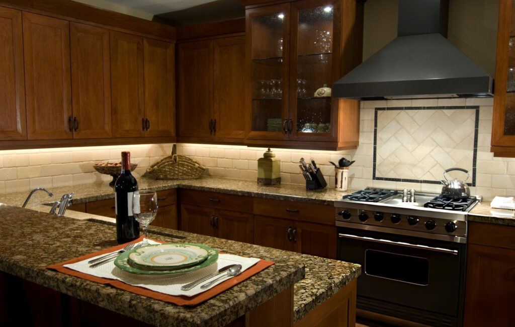 Beige Brown Granite Countertops