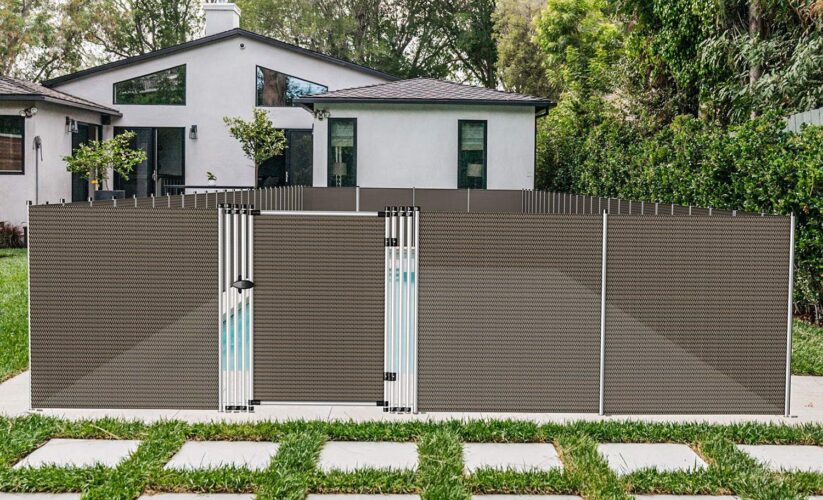 Above Ground Pool Privacy Fence