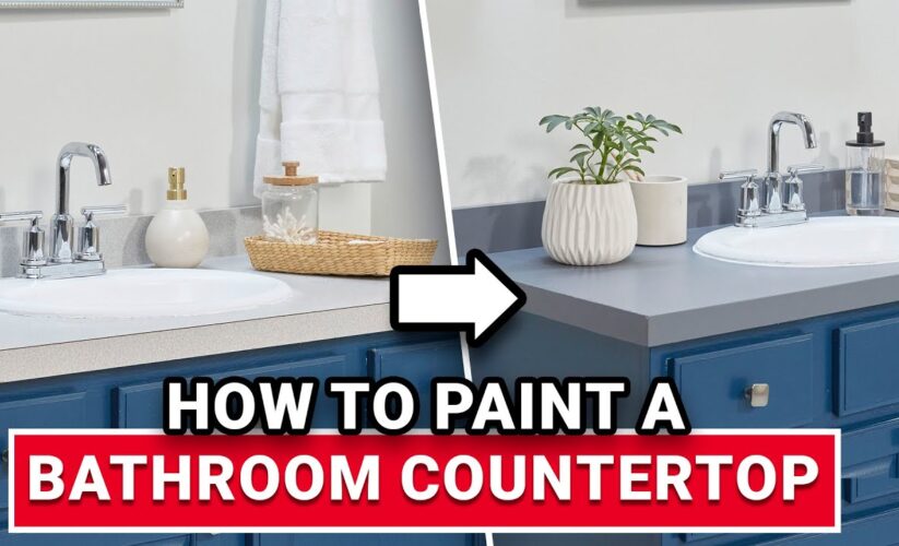 Can You Paint Bathroom Countertops? Transform Your Space Easily