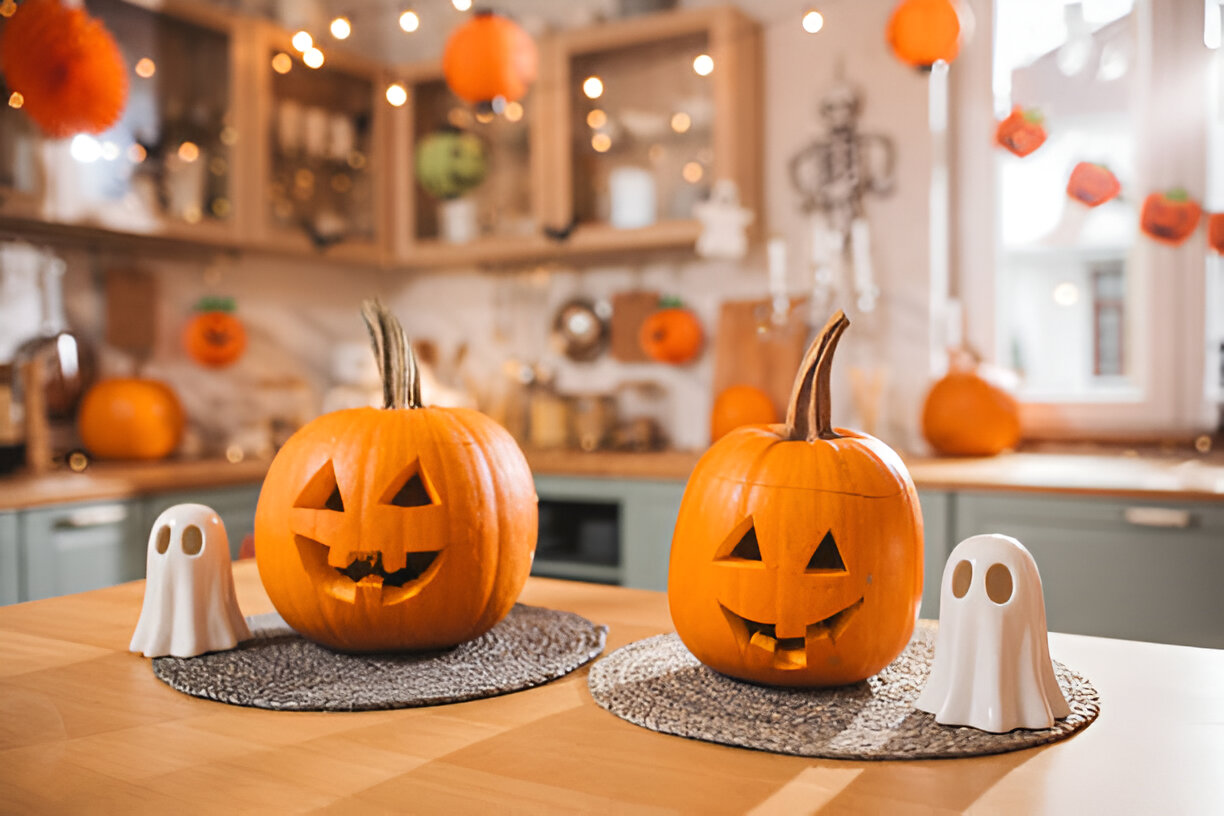 Decorated Halloween Homes