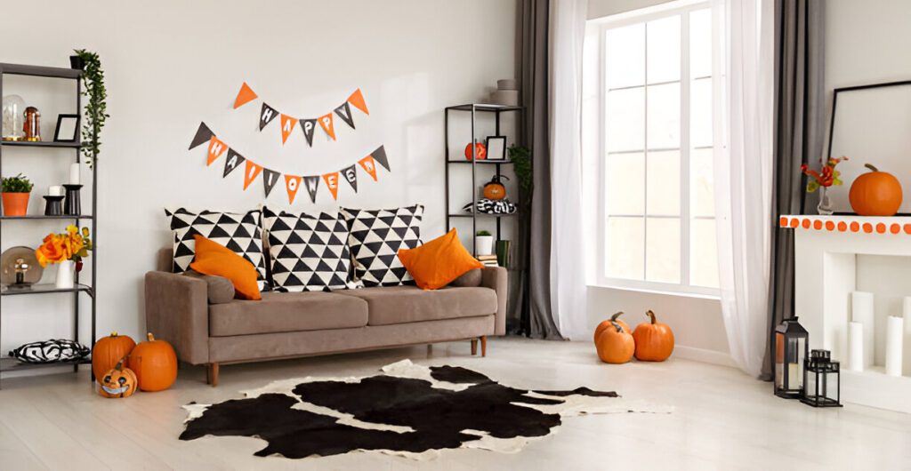 Decorated Halloween Homes